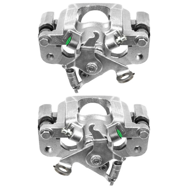 Rear New Brake Calipers with Bracket Set of 2 Driver and Passenger Side - Part # BC3080PR