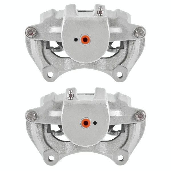 Front New Brake Calipers with Bracket Set of 2 Driver and Passenger Side - Part # BC7414APR