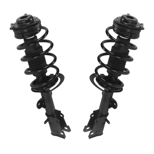 Front Complete Struts and Coil Springs Set of 2 Driver and Passenger Side - Part # CST100822PR