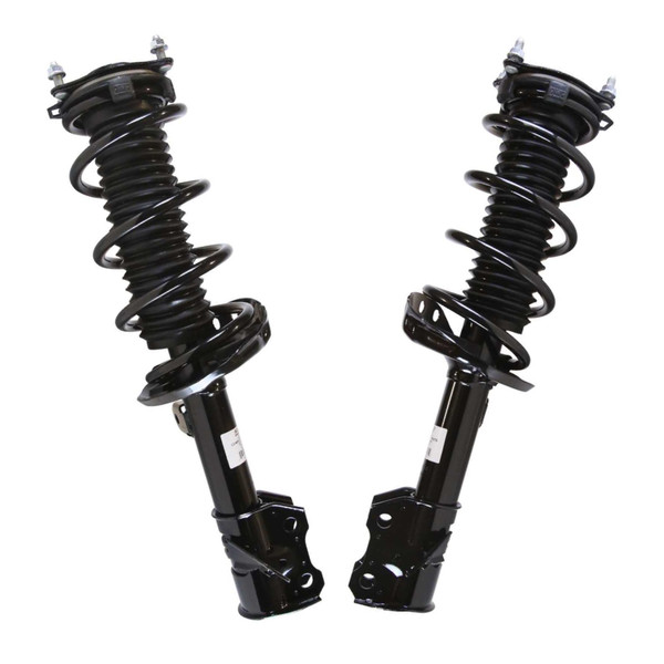 Front Complete Struts and Coil Springs Set of 2 Driver and Passenger Side - Part # CST458-471PR