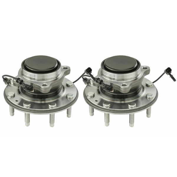 Front Wheel Bearing Hub Assembly Set of 2 Driver and Passenger Side - Part # HB615148PR