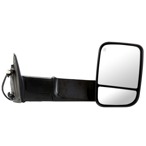 Passenger Side View Mirror Power Tow Folding Heated Textured Black - Part # KAPCH1321315