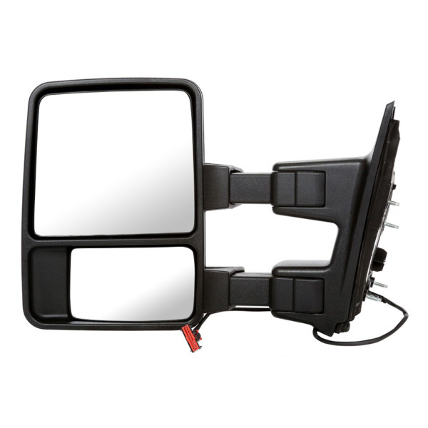 Side View Mirror Power Tow Folding Heated Textured Black, Driver Side - Part # KAPFO1320342