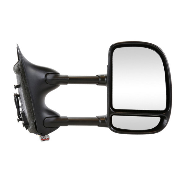 Passenger Side View Mirror Power Tow Folding Textured Black - Part # KAPFO1321227