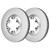 Front Ceramic Brake Pad and Rotor Bundle - Part # RSCD65092-65092-1039-2-4
