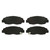 Front Ceramic Brake Pad Kit Driver and Passenger Side - Part # SCD465A